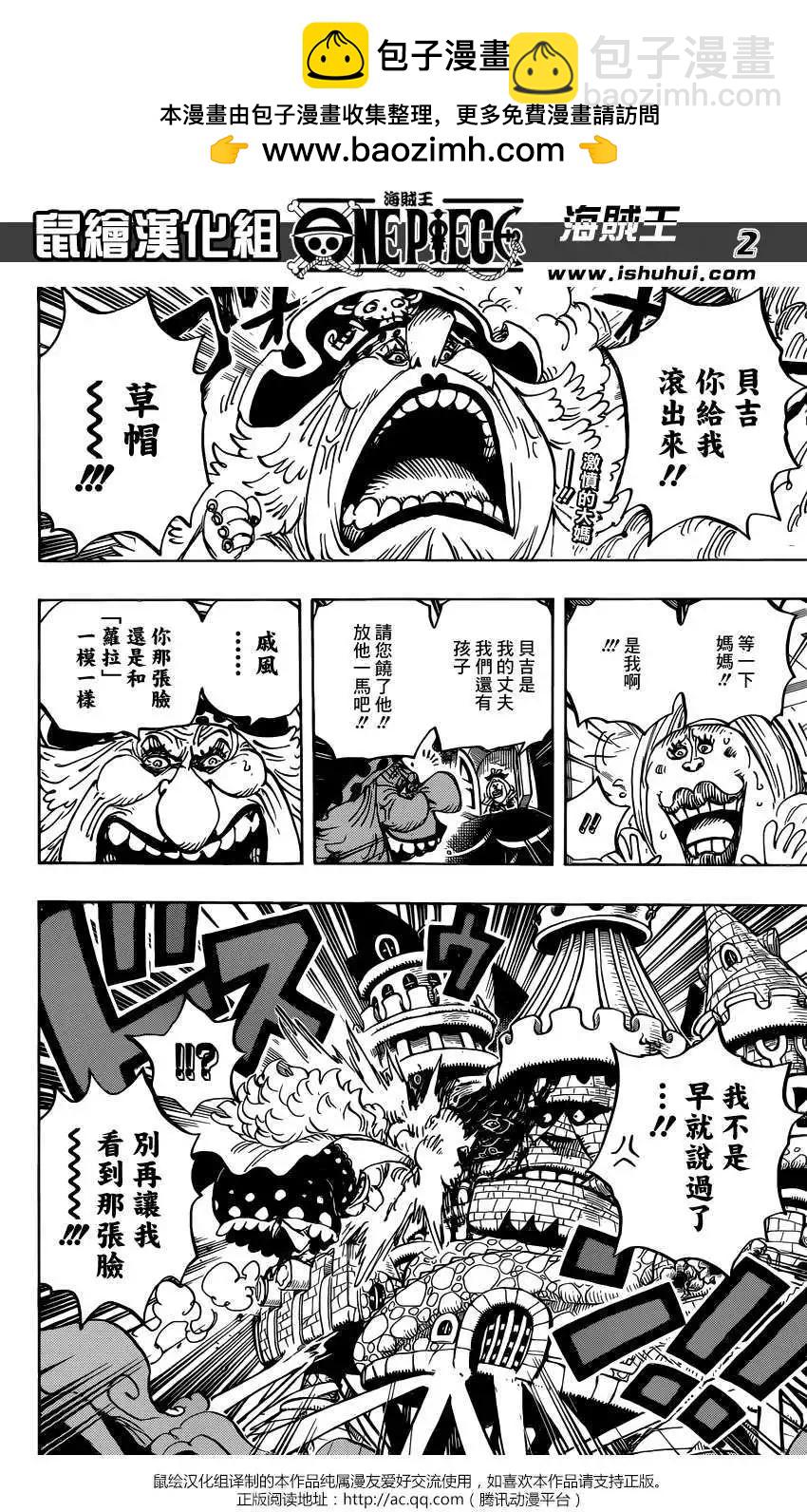 🍖ONE PIECE航海王 第870回 第2页