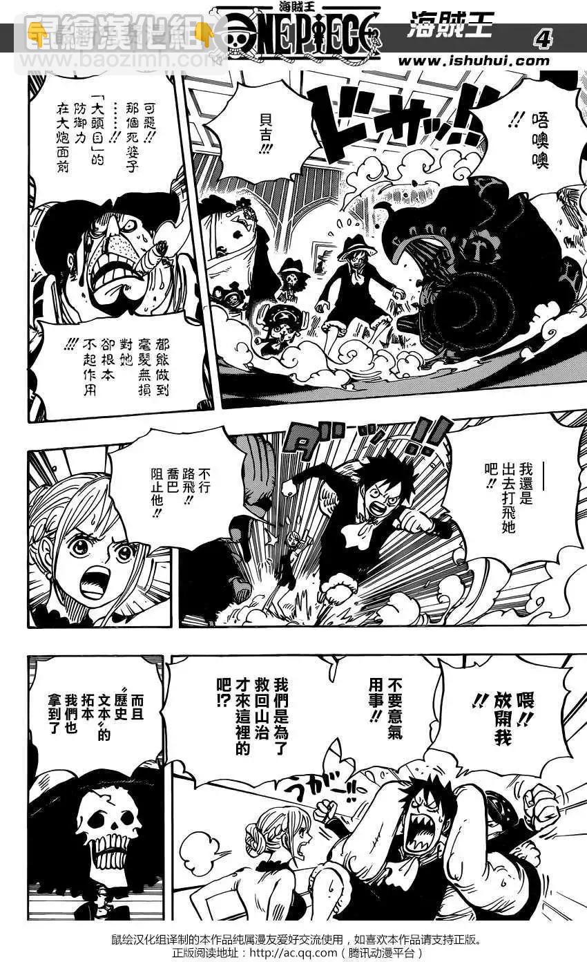 🍖ONE PIECE航海王 第870回 第4页