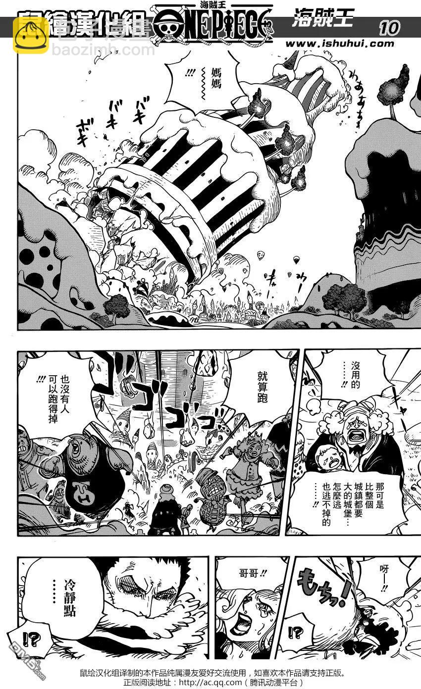 🍖ONE PIECE航海王 第872回 软乎乎 第10页