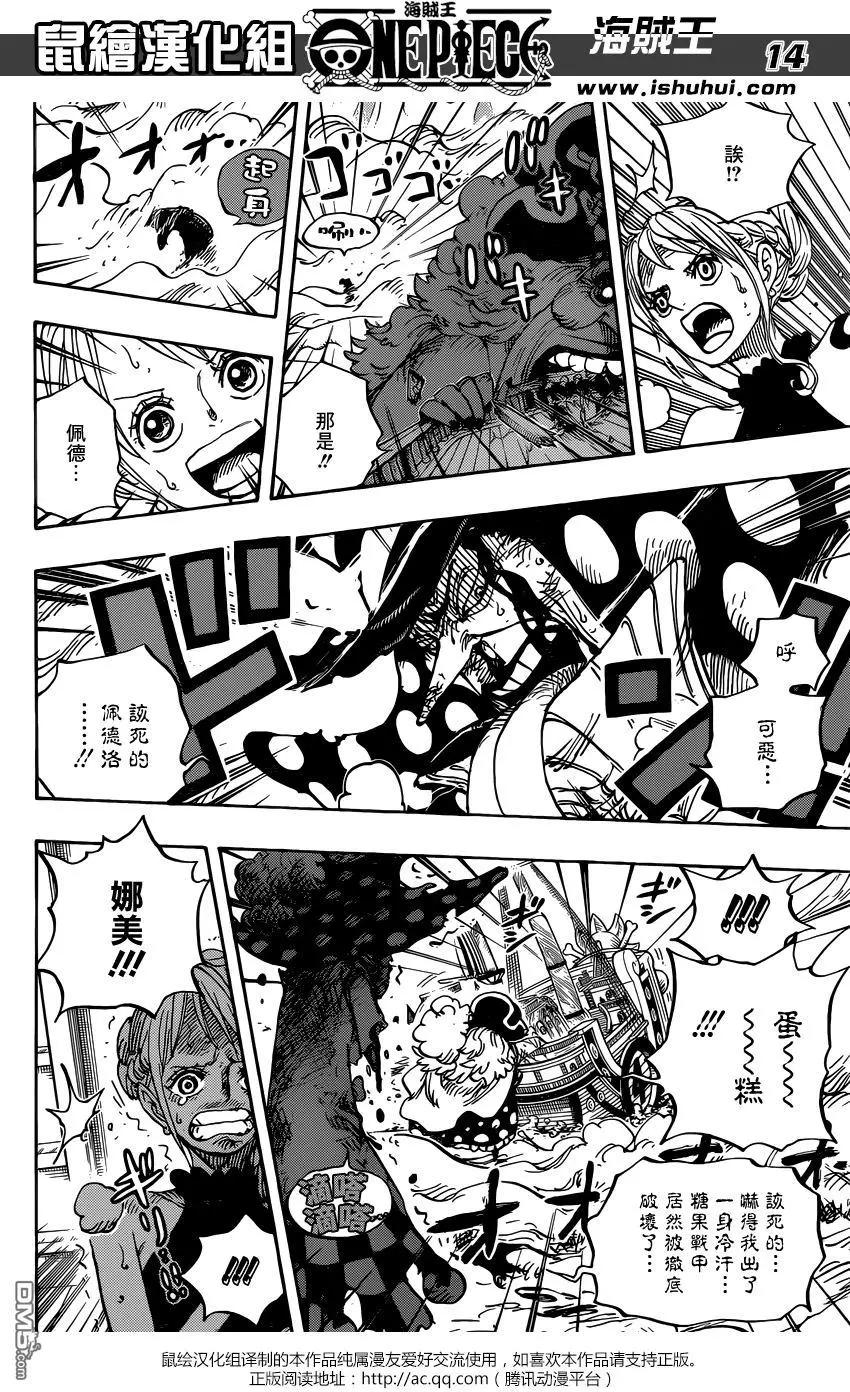 🍖ONE PIECE航海王 第878回 毛皮族 侠客团 团长佩德洛 第14页