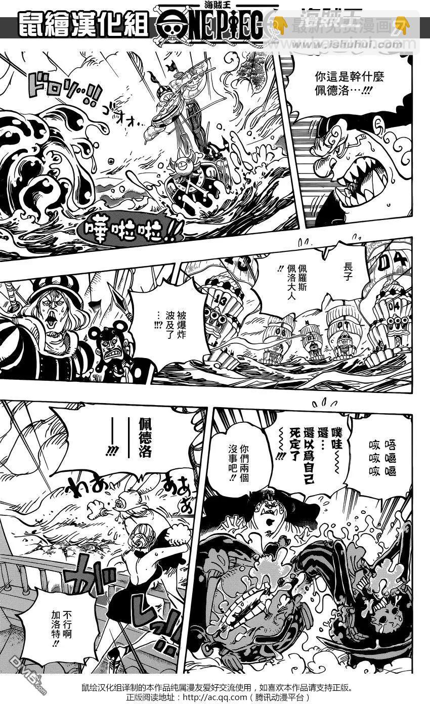 🍖ONE PIECE航海王 第878回 毛皮族 侠客团 团长佩德洛 第7页