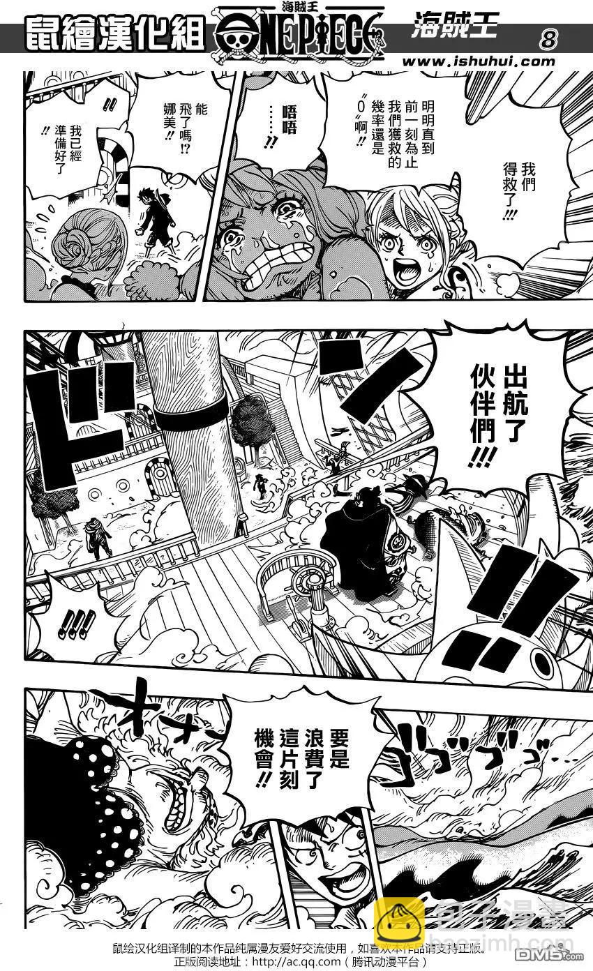 🍖ONE PIECE航海王 第878回 毛皮族 侠客团 团长佩德洛 第8页