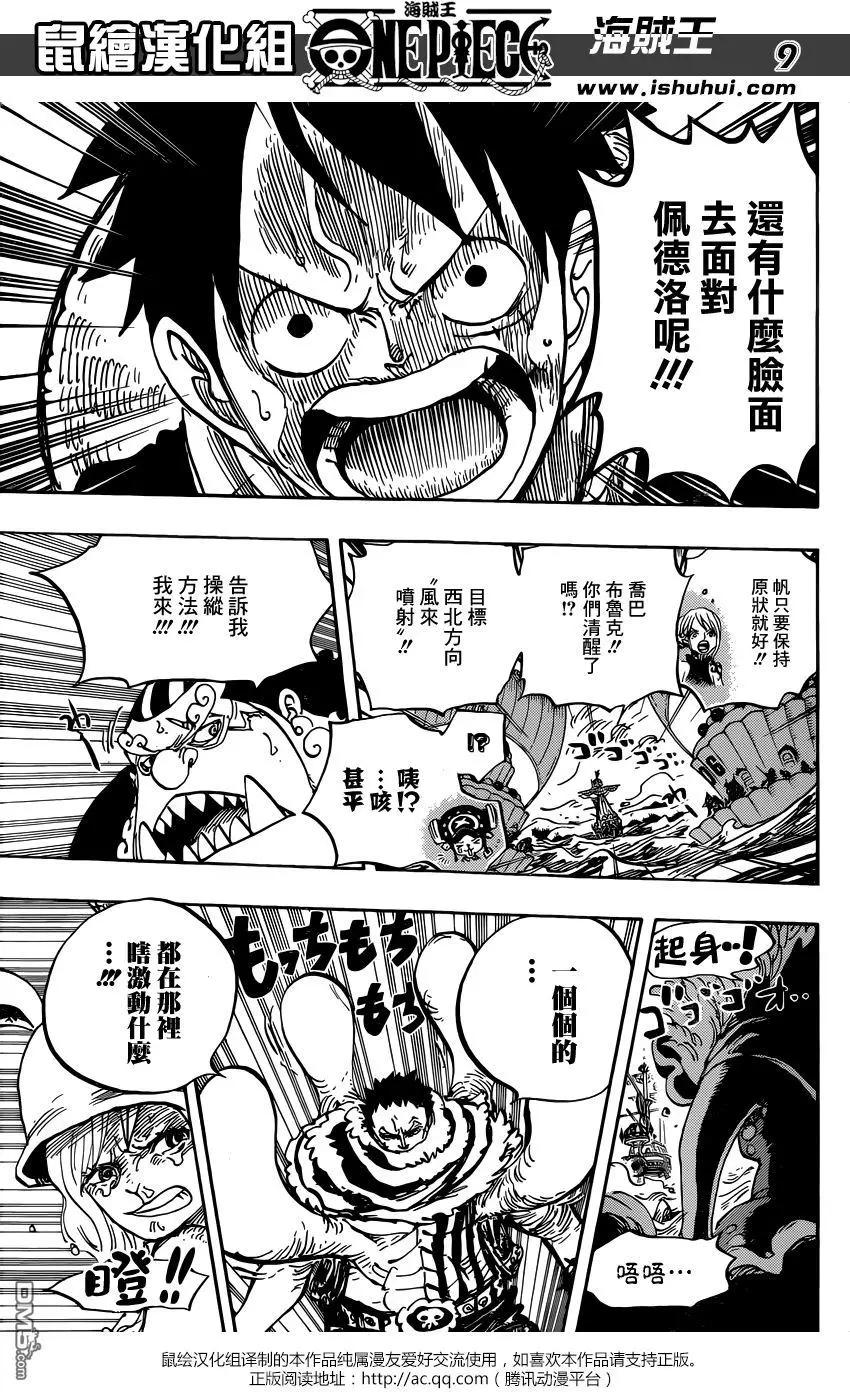 🍖ONE PIECE航海王 第878回 毛皮族 侠客团 团长佩德洛 第9页