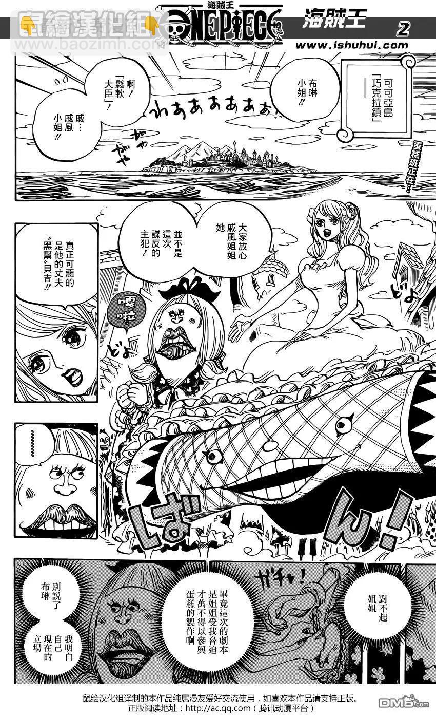 🍖ONE PIECE航海王 第880回 退路0 第3页