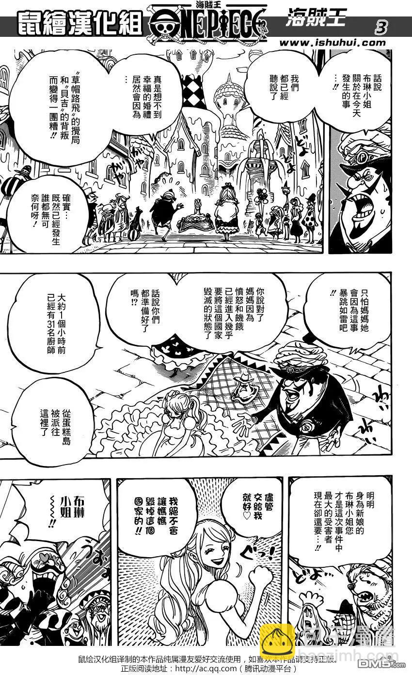 🍖ONE PIECE航海王 第880回 退路0 第4页