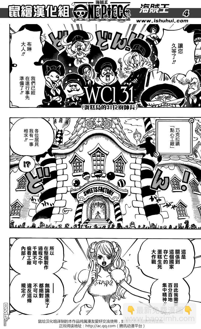 🍖ONE PIECE航海王 第880回 退路0 第5页