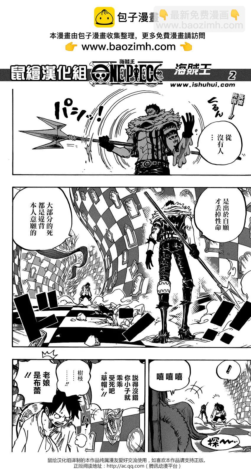 🍖ONE PIECE航海王 第882回 第2页