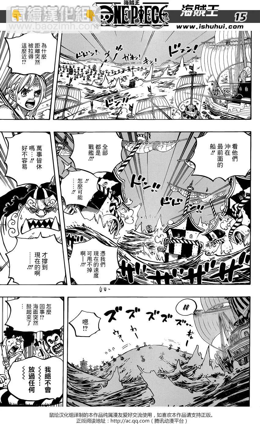 🍖ONE PIECE航海王 第899回 最后的关卡 第15页