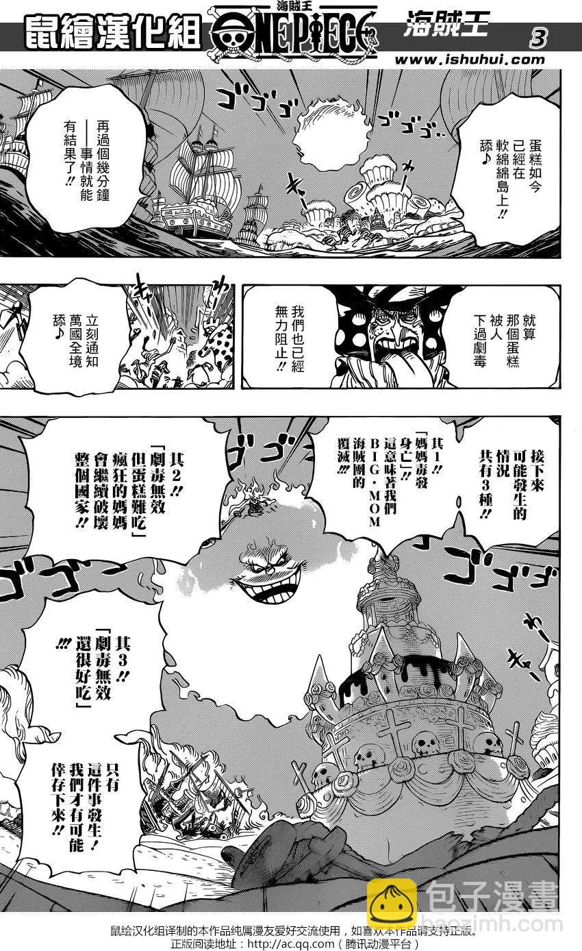 🍖ONE PIECE航海王 第899回 最后的关卡 第3页