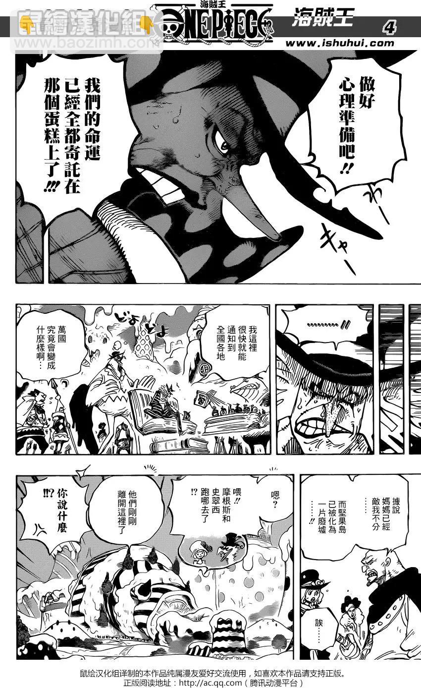 🍖ONE PIECE航海王 第899回 最后的关卡 第4页
