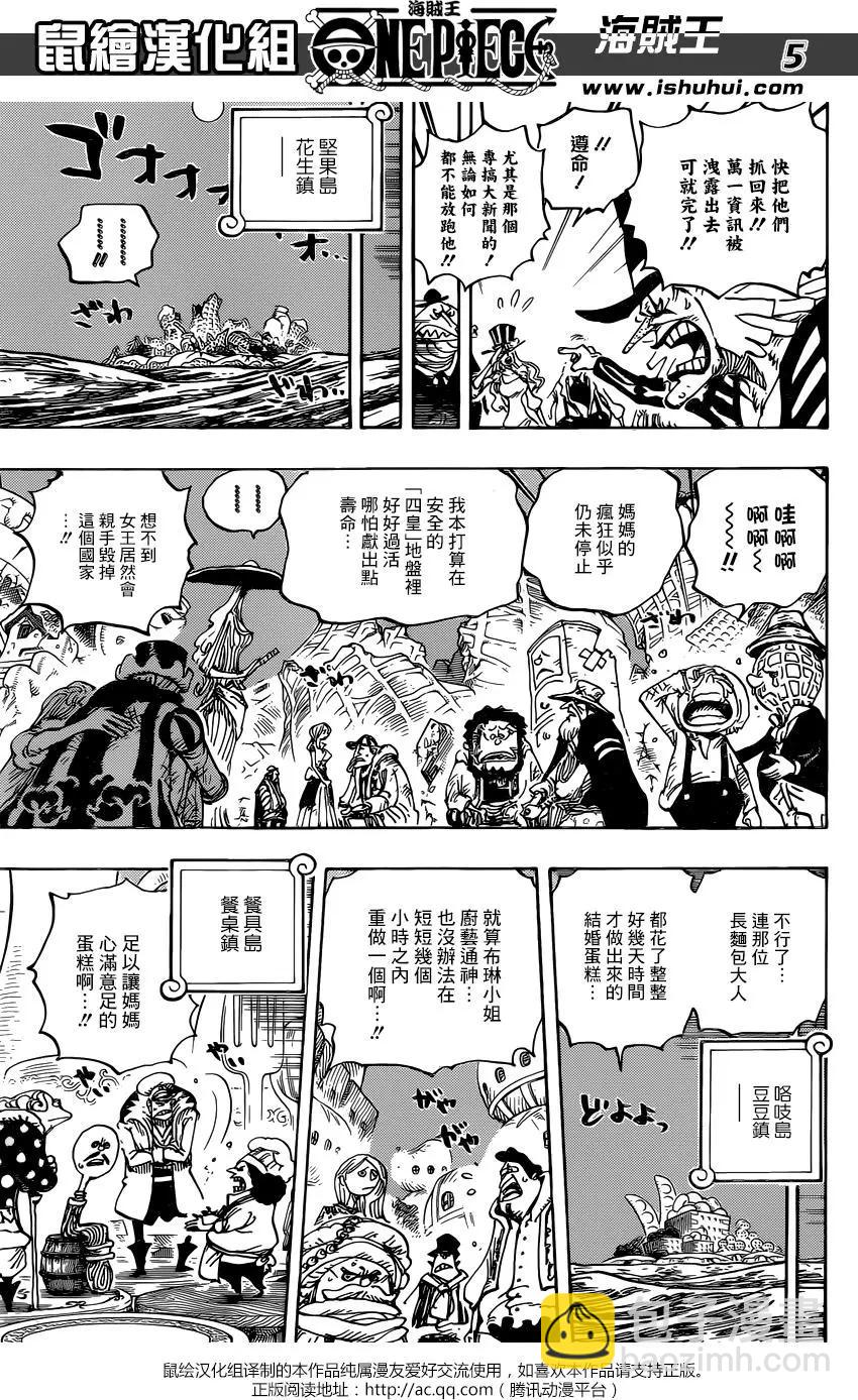 🍖ONE PIECE航海王 第899回 最后的关卡 第5页