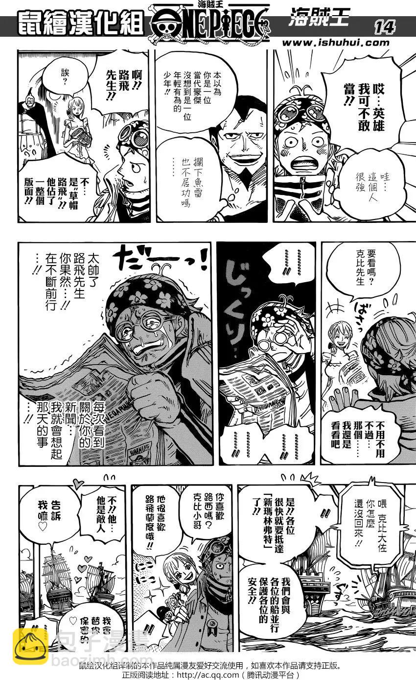 🍖ONE PIECE航海王 第903回 第14页