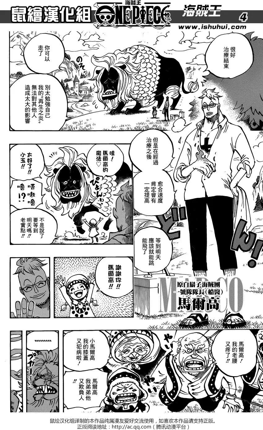 🍖ONE PIECE航海王 第909回 第4页