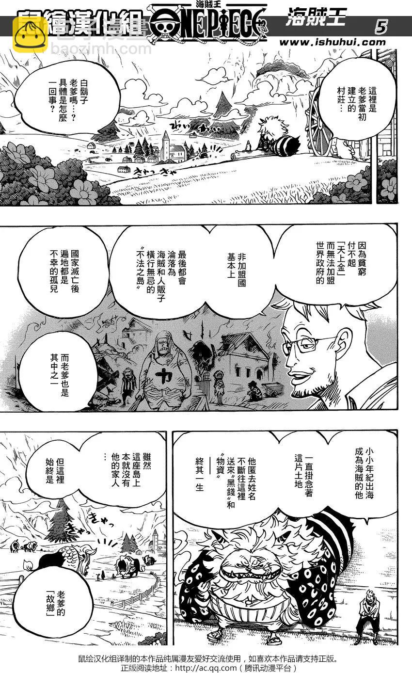 🍖ONE PIECE航海王 第909回 第5页