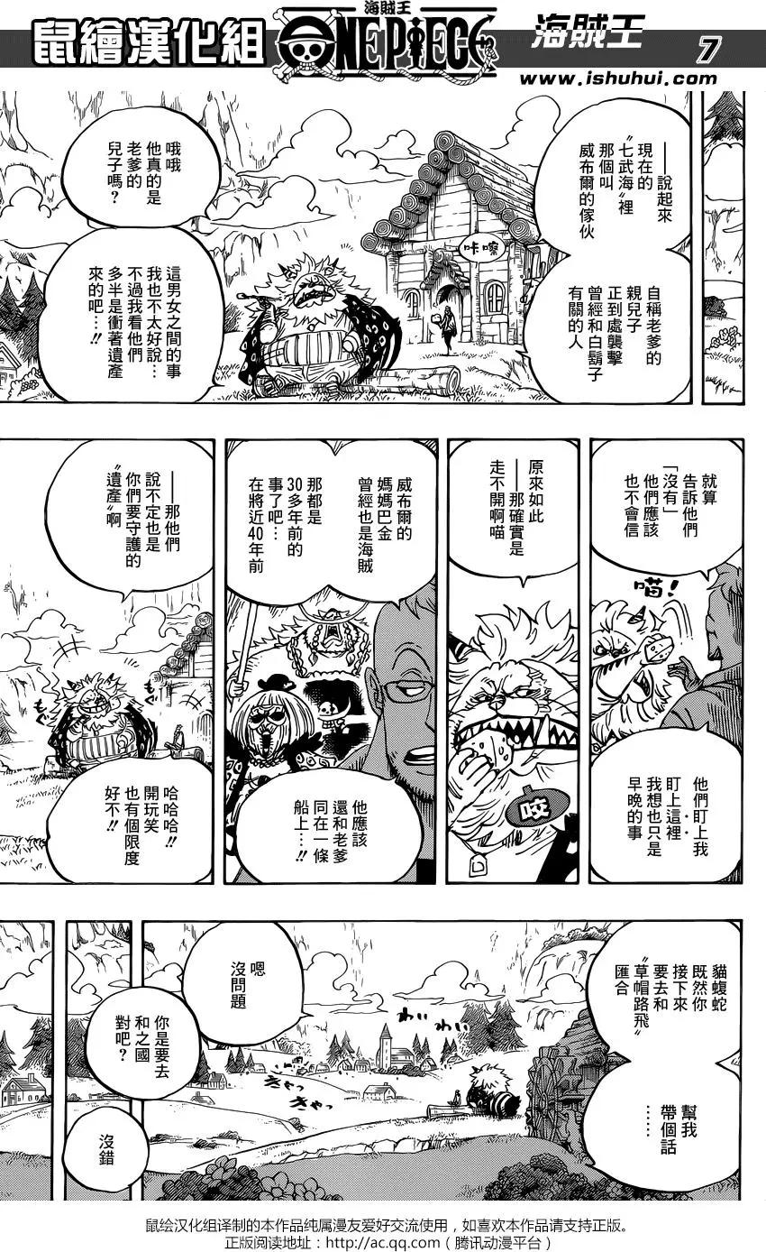 🍖ONE PIECE航海王 第909回 第7页