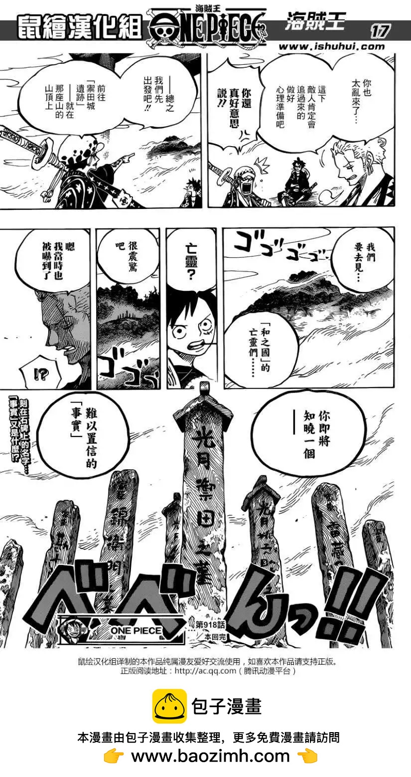 🍖ONE PIECE航海王 第918回 第16页