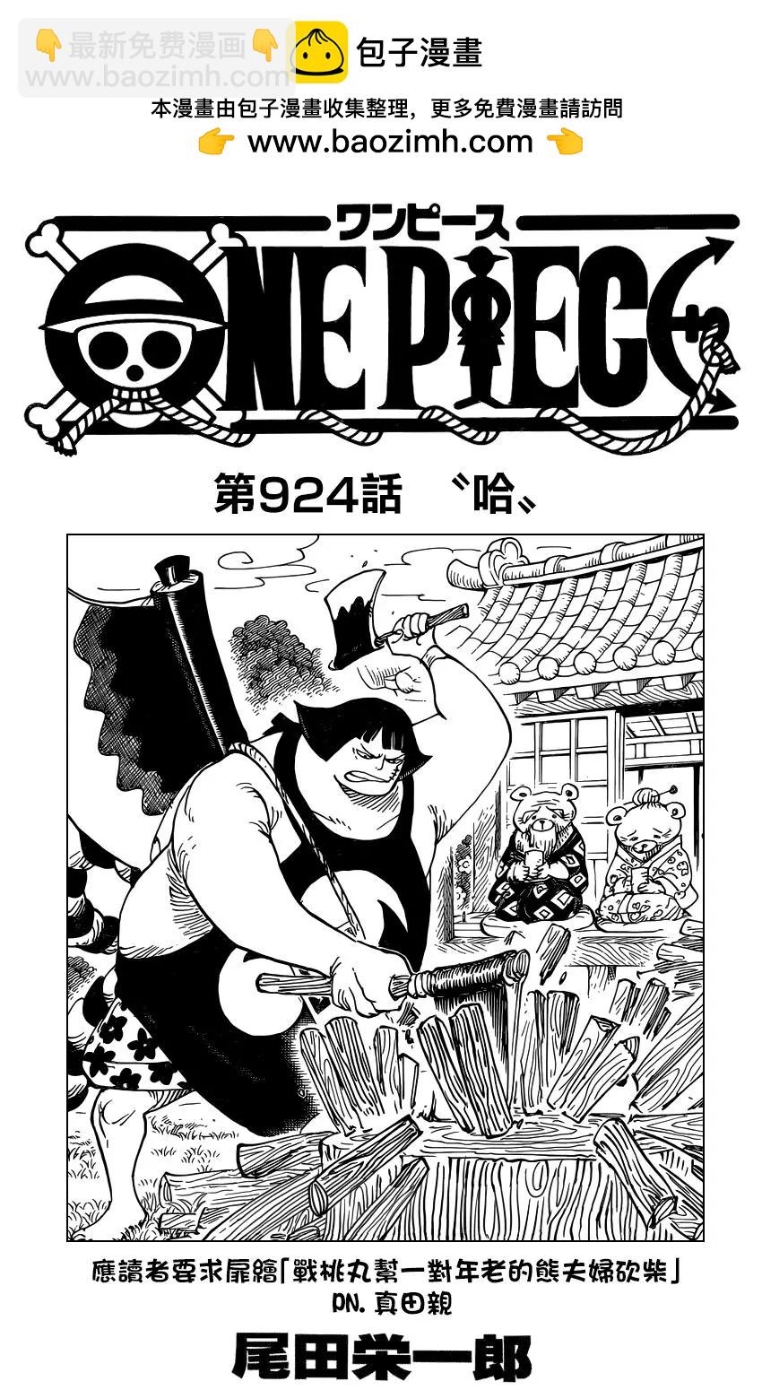 🍖ONE PIECE航海王 第924回 第2页