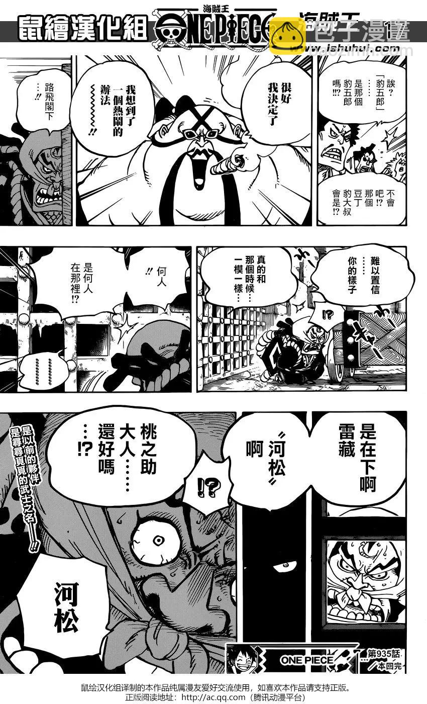 🍖ONE PIECE航海王 第935话 第16页