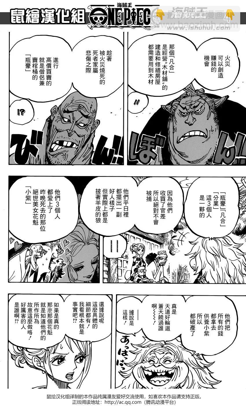 🍖ONE PIECE航海王 第940话 第4页