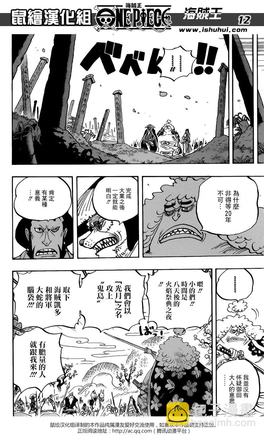 🍖ONE PIECE航海王 第950话 第10页