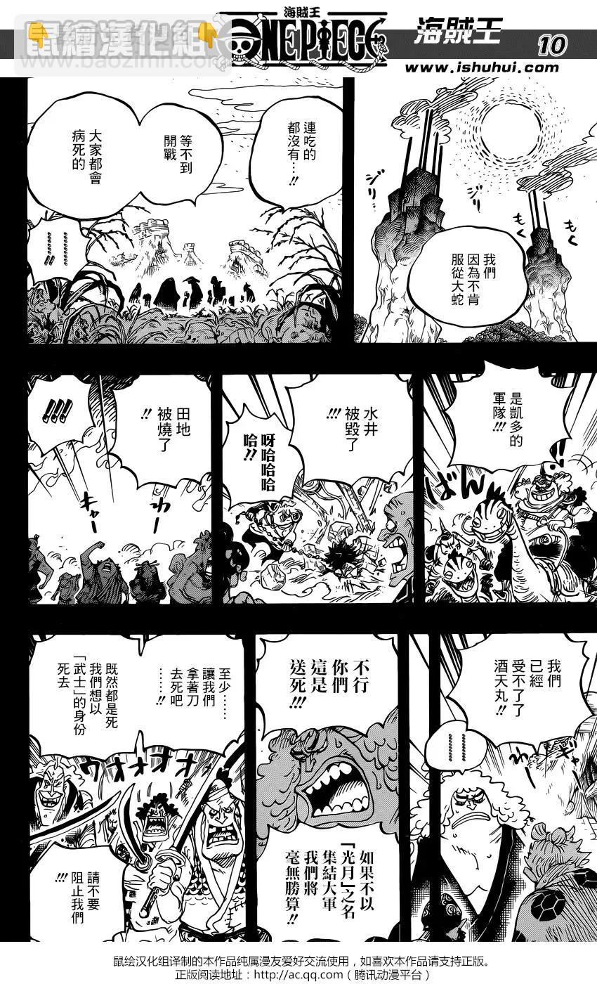 🍖ONE PIECE航海王 第950话 第8页