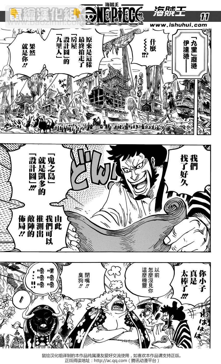 🍖ONE PIECE航海王 第952话 第11页