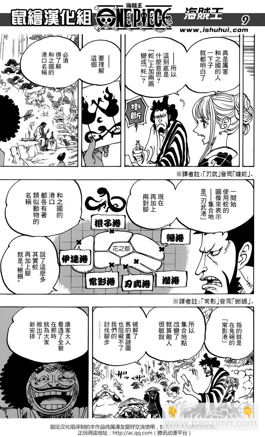 🍖ONE PIECE航海王 第954话 第8页