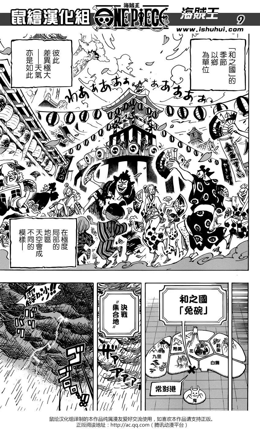 🍖ONE PIECE航海王 第958话 第8页