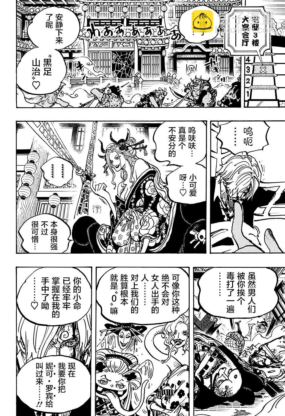 🍖ONE PIECE航海王 第1004话 面团子 第14页