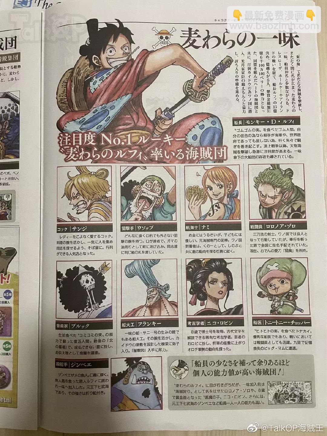 🍖ONE PIECE航海王 每日新聞100卷紀念刊 第7页