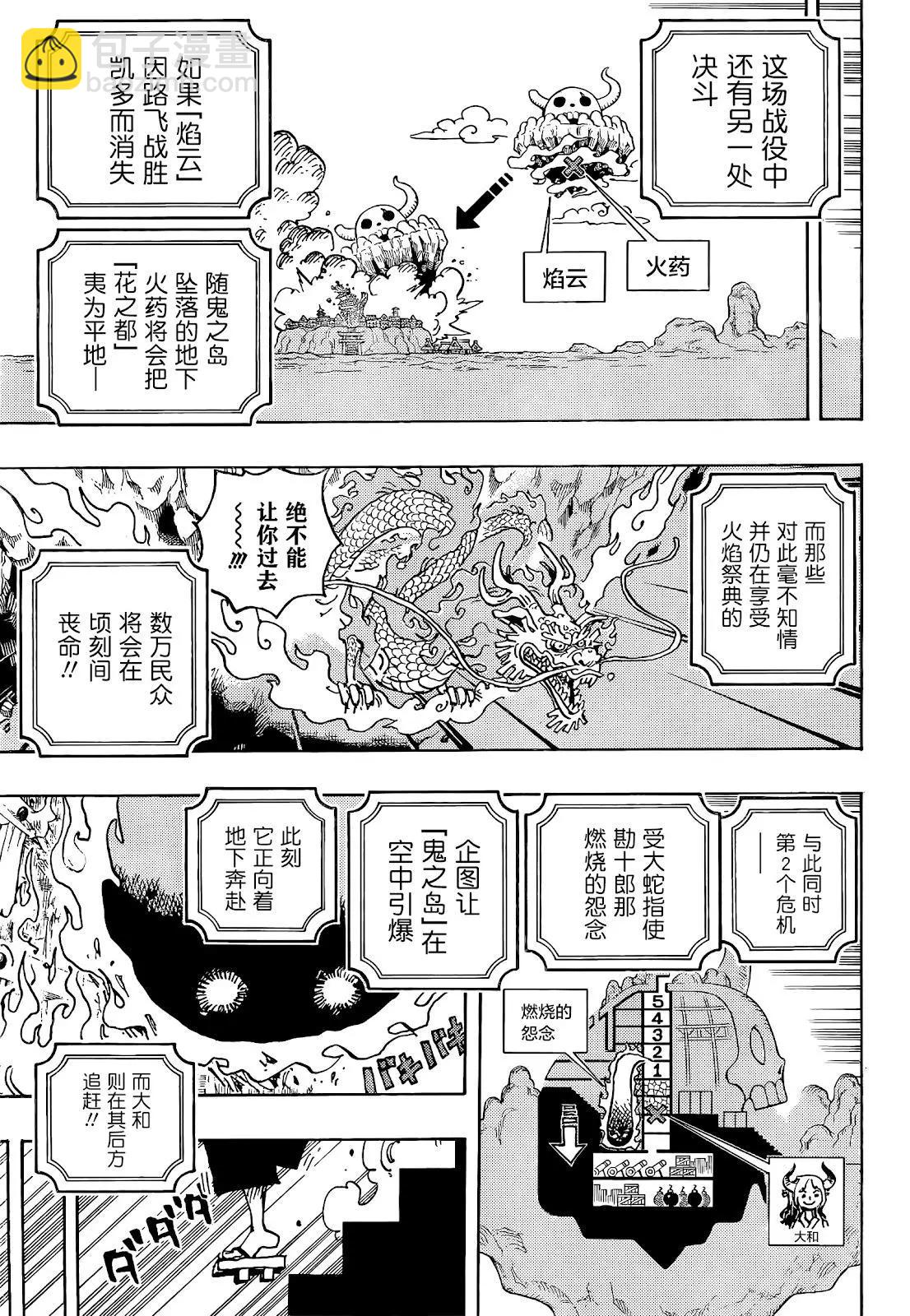 🍖ONE PIECE航海王 第1036话 武士之道谓之死也 第7页