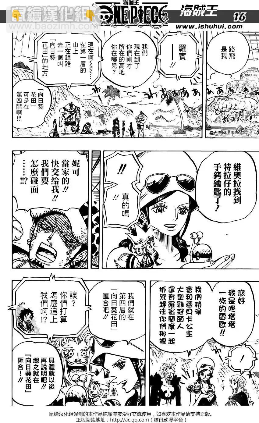 🍖ONE PIECE航海王 第751回 萨波VS大将藤虎 第14页