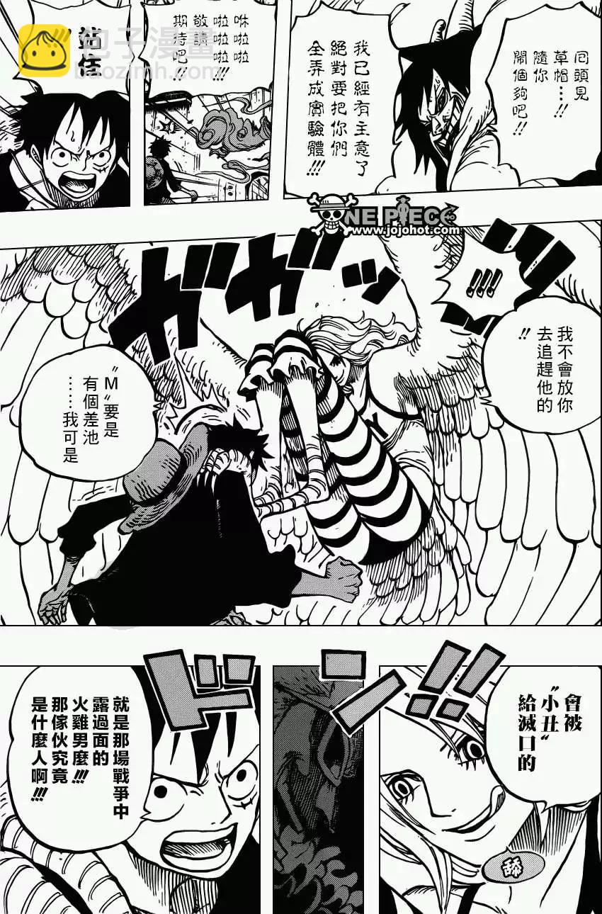 🍖ONE PIECE航海王 第681回 路飞VS.M 第13页