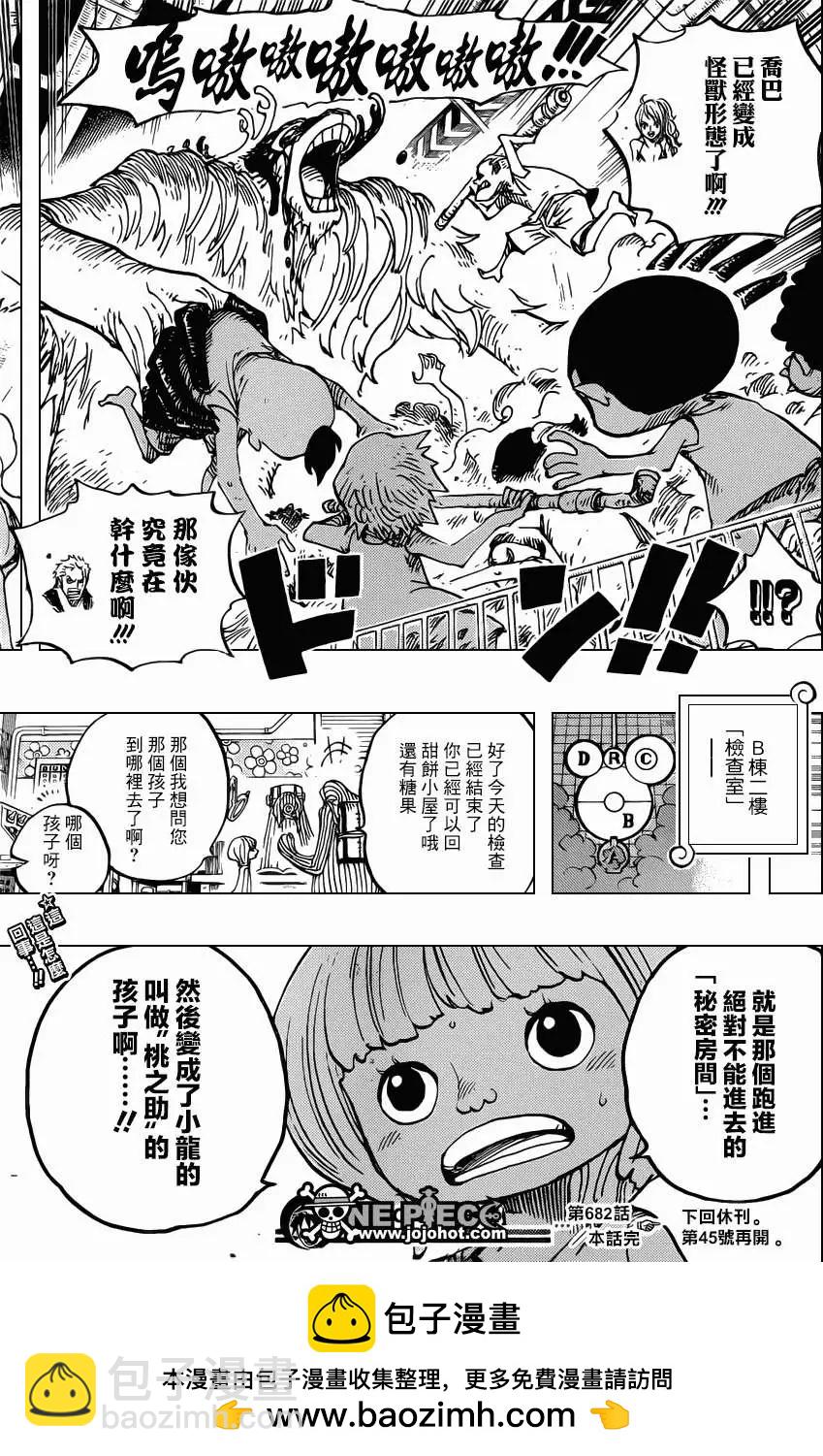 🍖ONE PIECE航海王 第682回 黑幕 第18页
