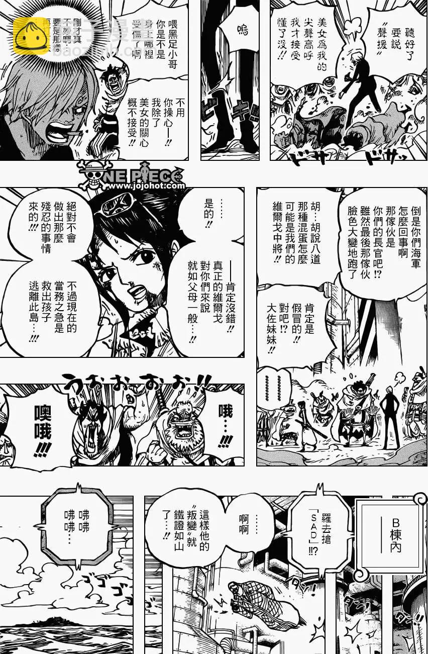 🍖ONE PIECE航海王 第682回 黑幕 第5页