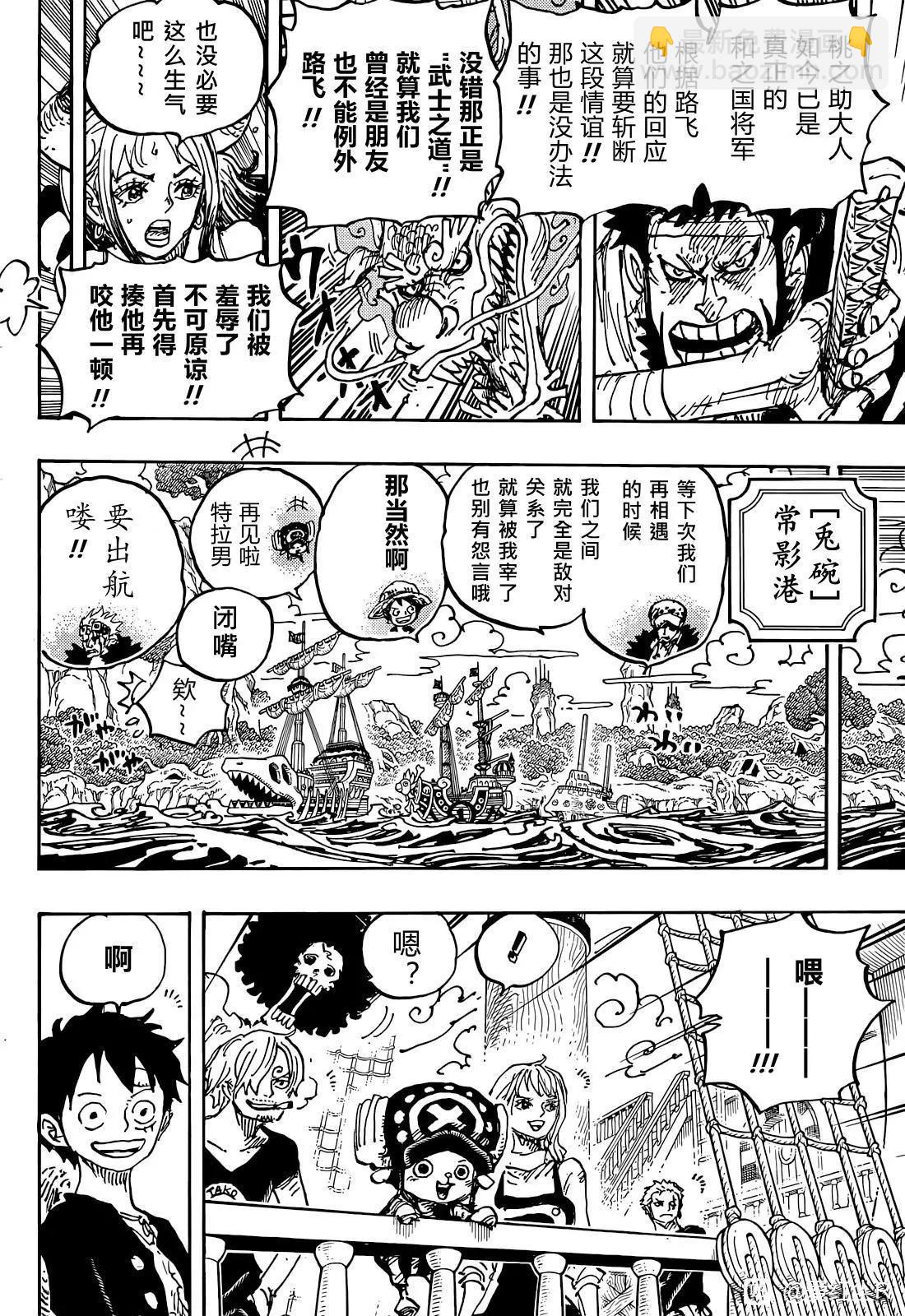🍖ONE PIECE航海王 第1057话 第6页
