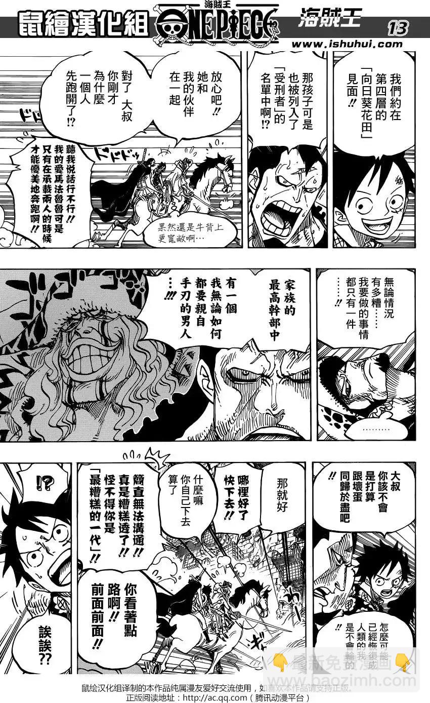 🍖ONE PIECE航海王 第753回 战役 第13页