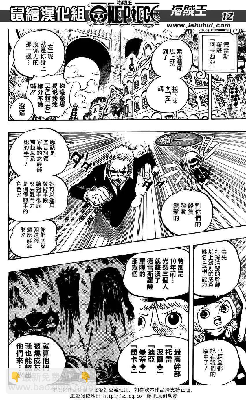 🍖ONE PIECE航海王 第722回 王族的血统 第11页