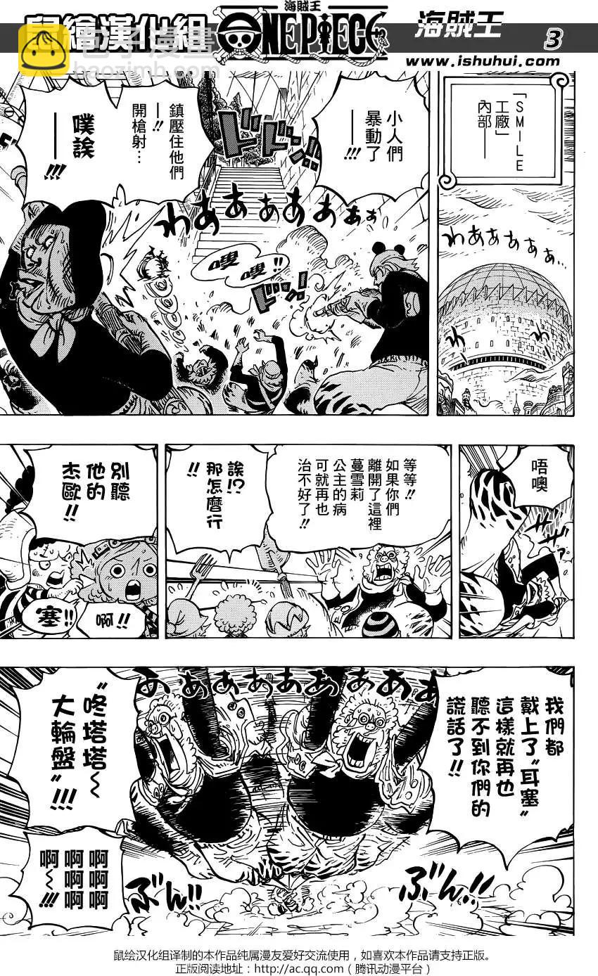 🍖ONE PIECE航海王 第755回 男人的世界 第3页