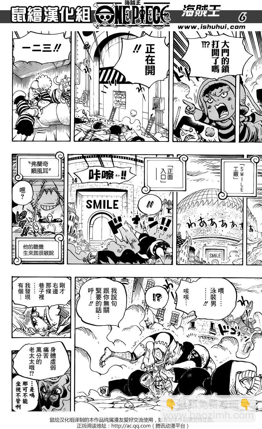 🍖ONE PIECE航海王 第755回 男人的世界 第6页