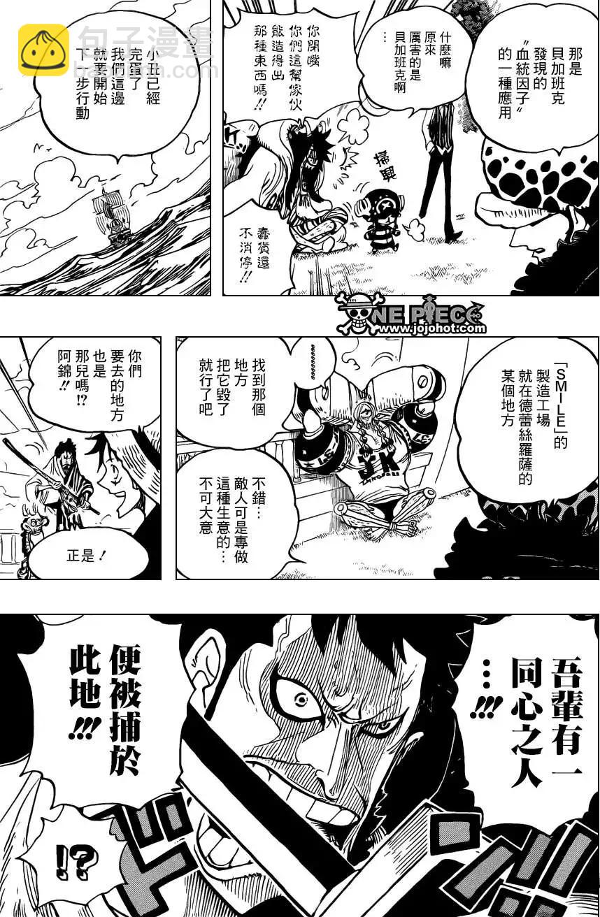 🍖ONE PIECE航海王 698话 第17页