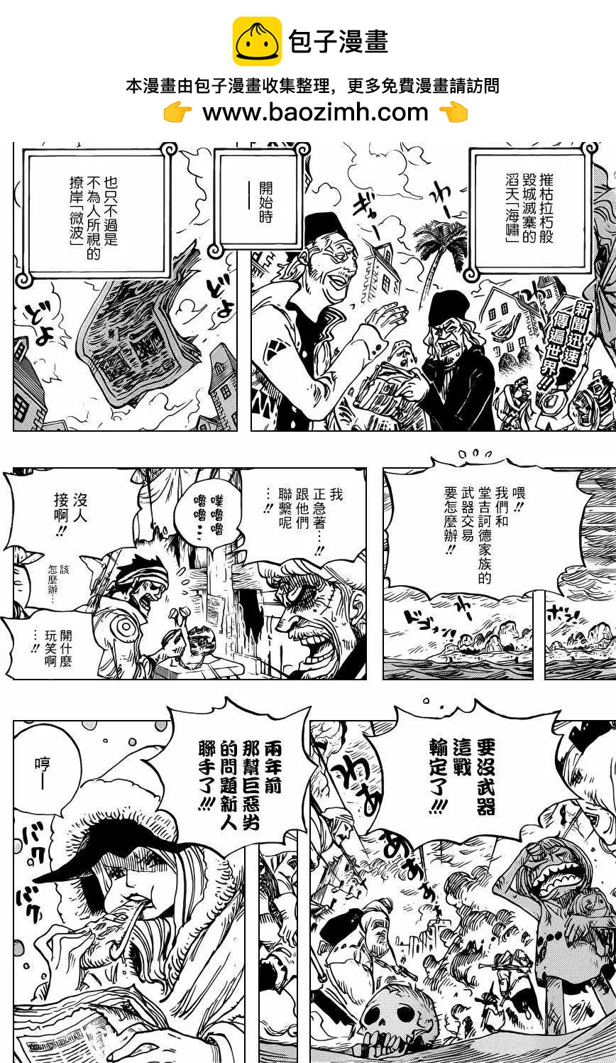 🍖ONE PIECE航海王 第700话 诡计 第2页