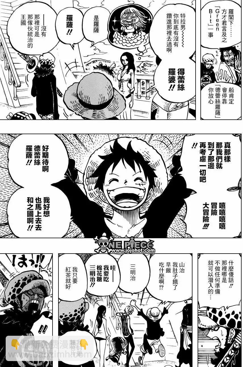 🍖ONE PIECE航海王 第700话 诡计 第9页