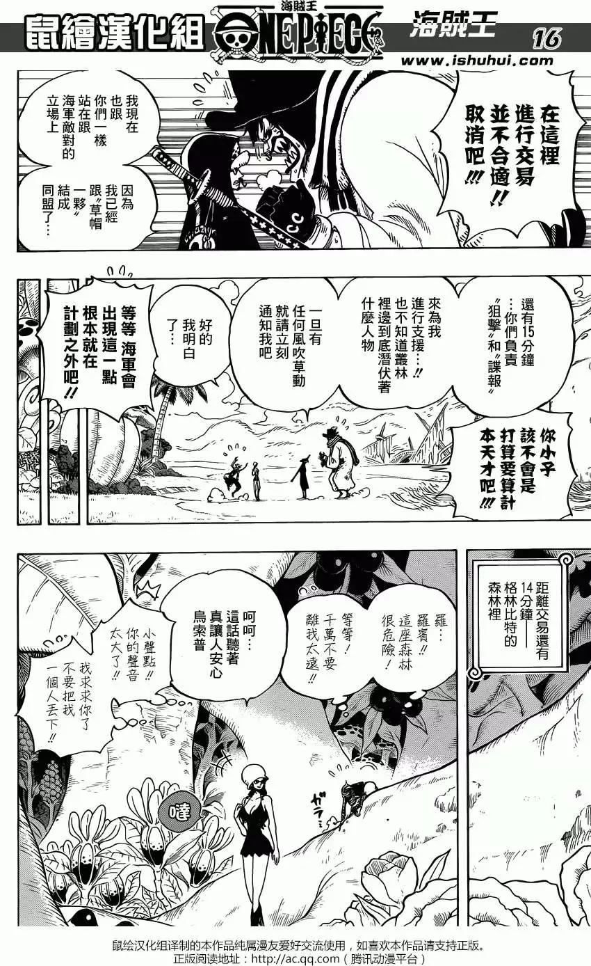 🍖ONE PIECE航海王 第710回 前往格林比特 第14页