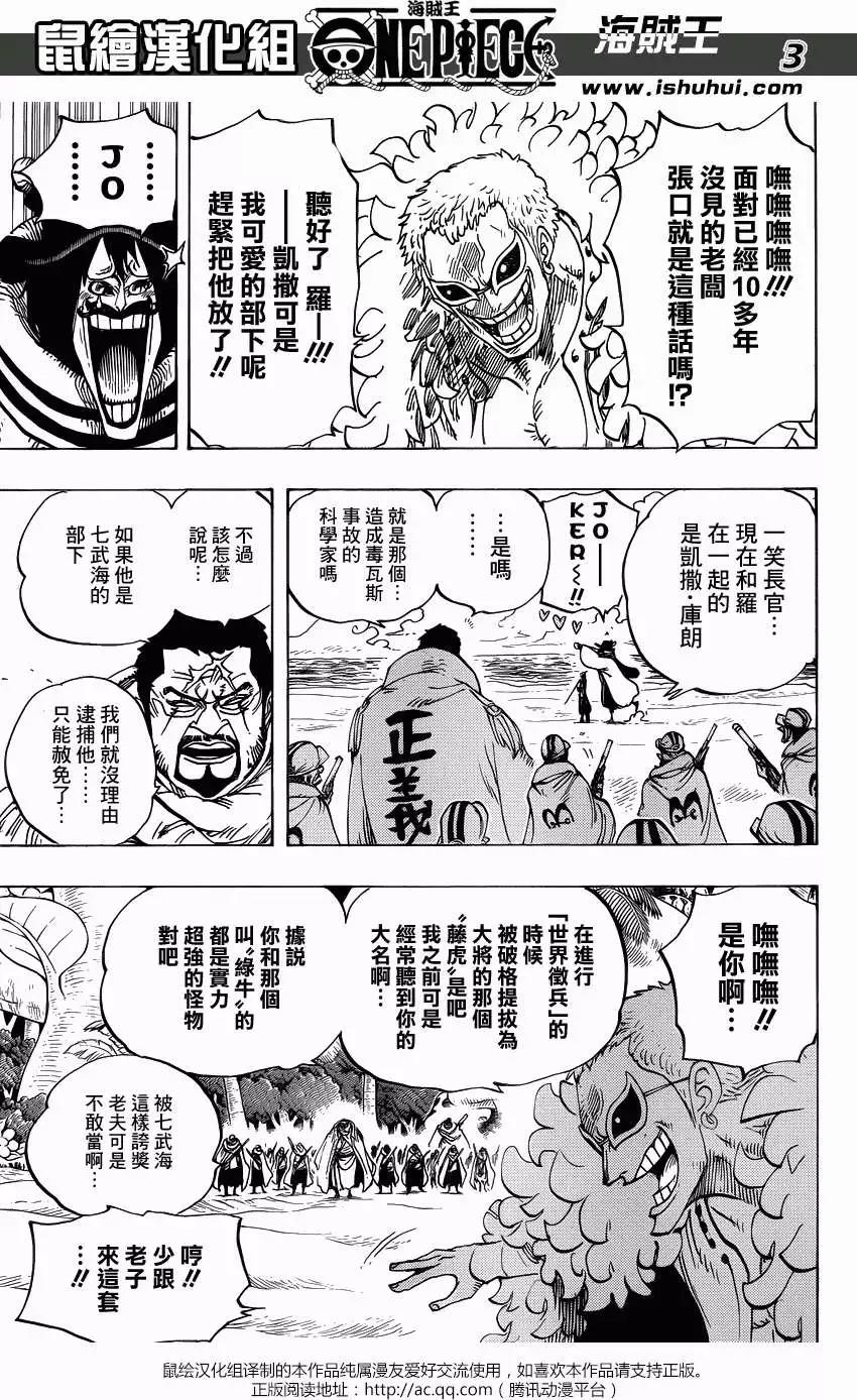 🍖ONE PIECE航海王 第713回 乌索兰度 第3页