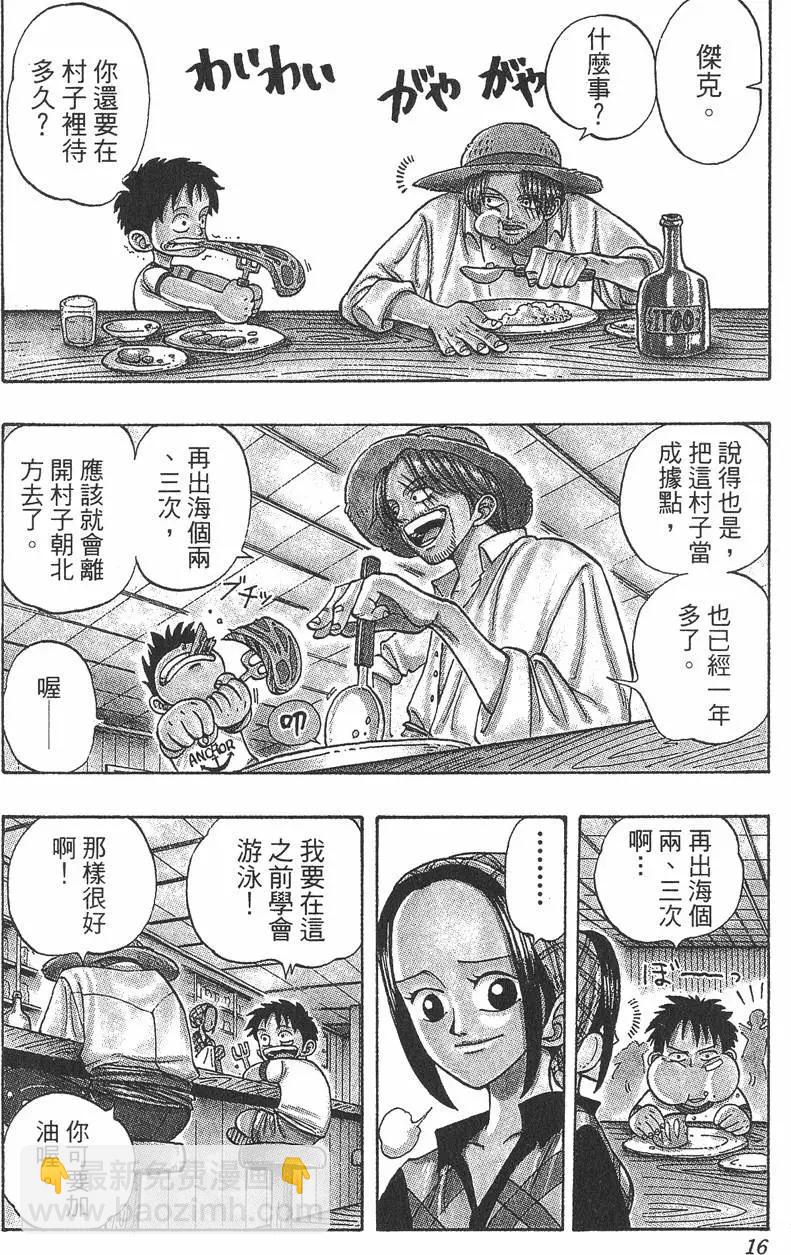 🍖ONE PIECE航海王 第01卷 第16页