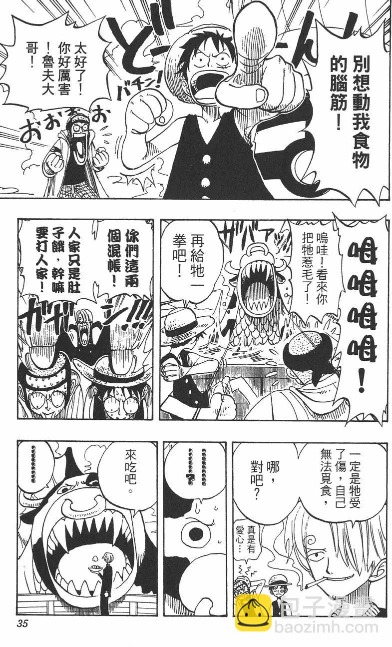 🍖ONE PIECE航海王 第09卷 第35页
