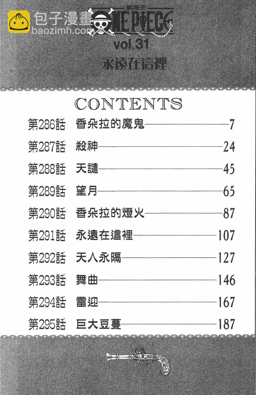 🍖ONE PIECE航海王 第31卷 第6页