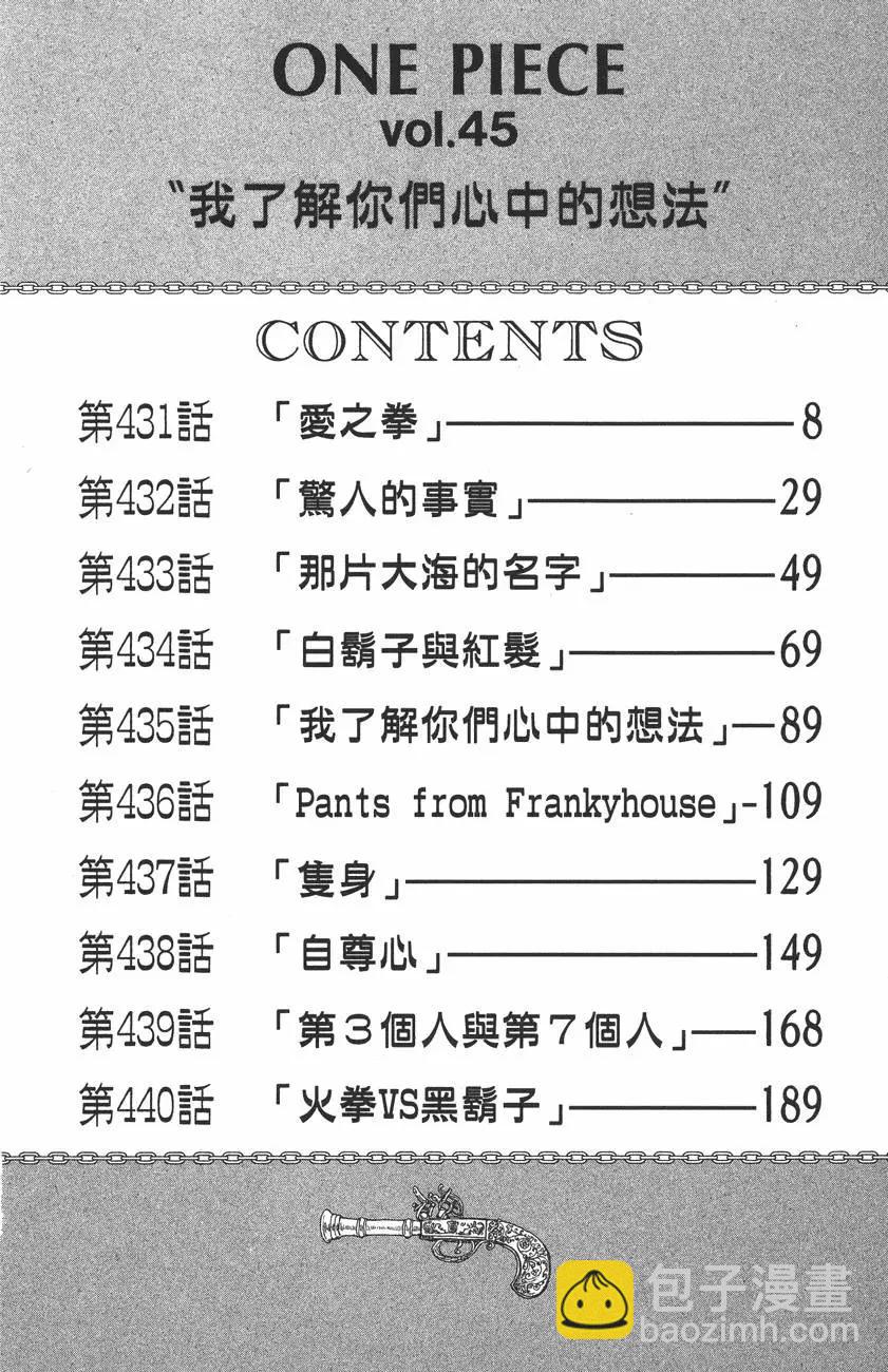 🍖ONE PIECE航海王 第45卷 第6页