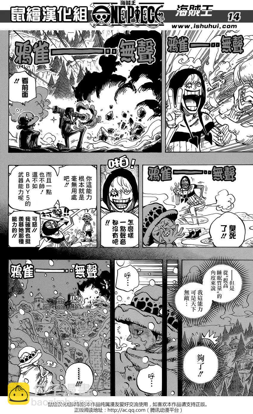 🍖ONE PIECE航海王 第765回 命运之岛米尼翁 第14页